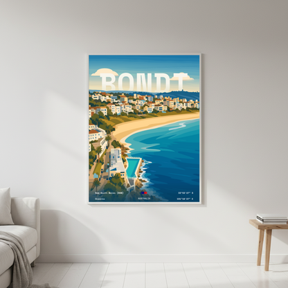 Bondi Beach Minimalist Art Print