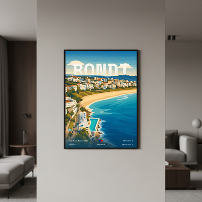 Bondi Beach Minimalist Art Print
