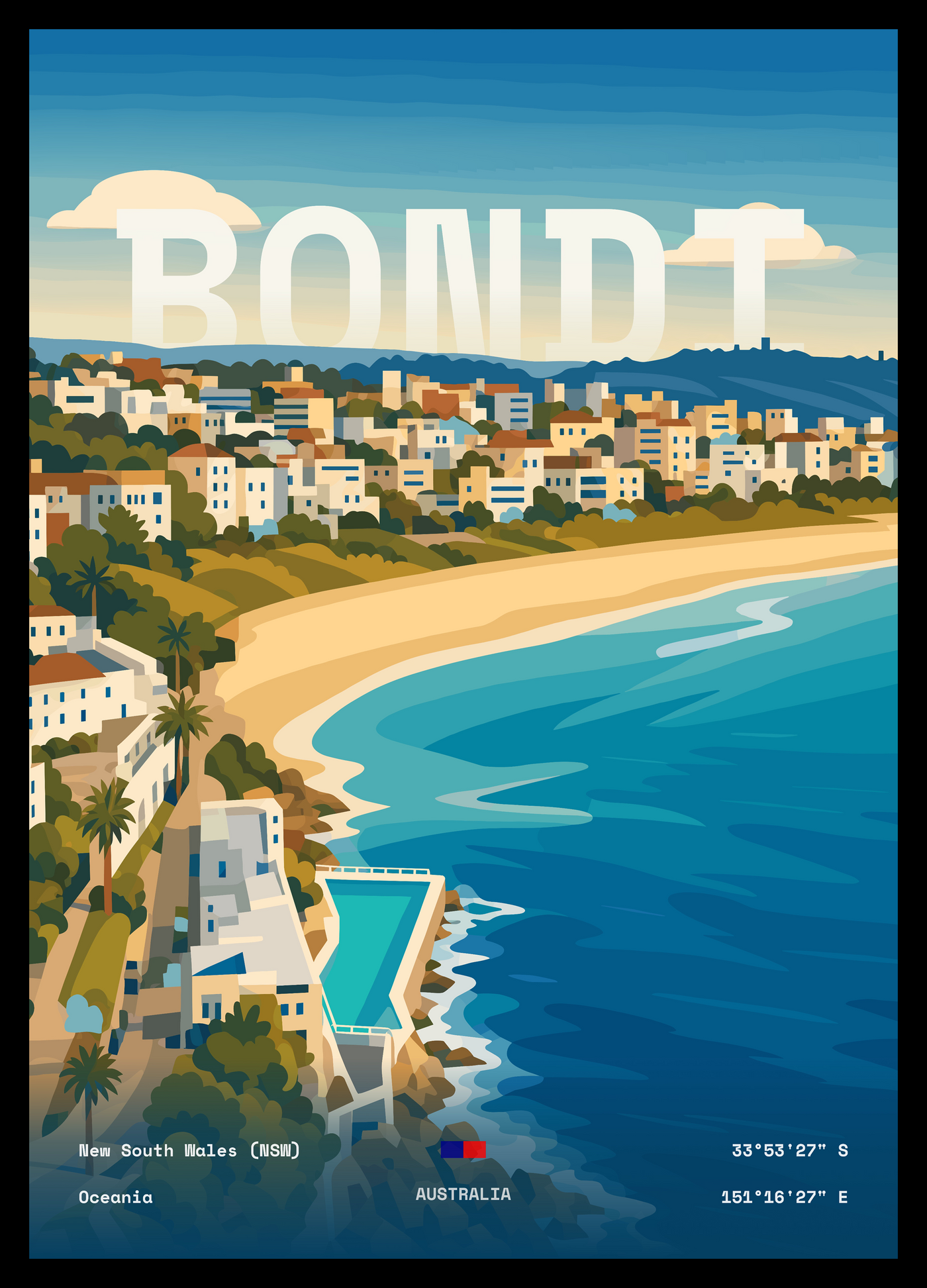 Bondi Beach — wall preview