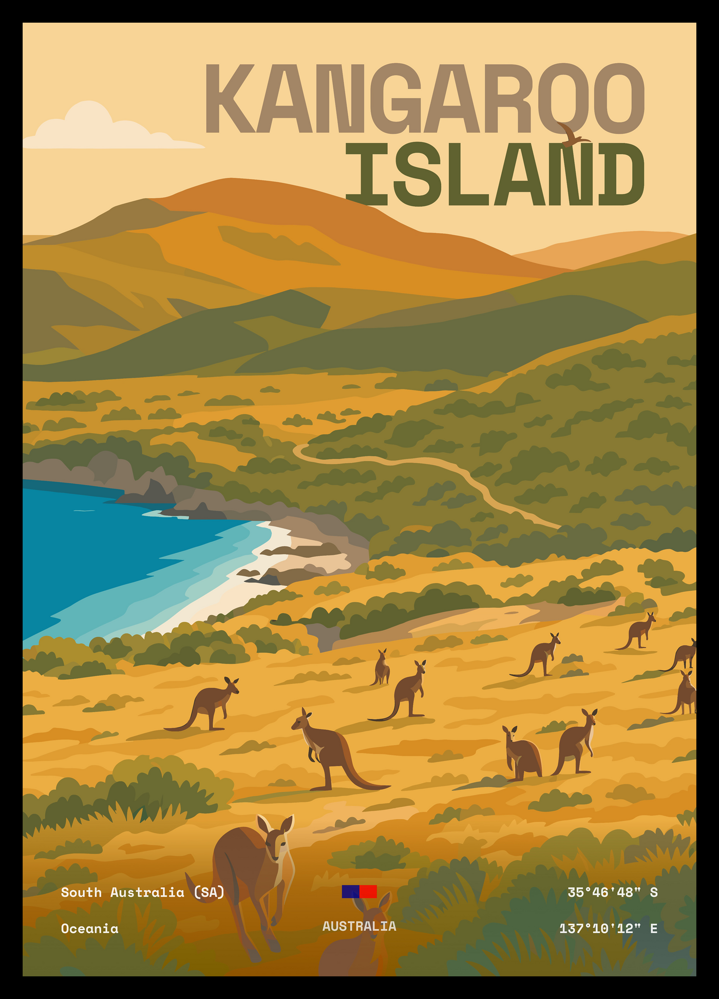 Kangaroo Island — wall preview