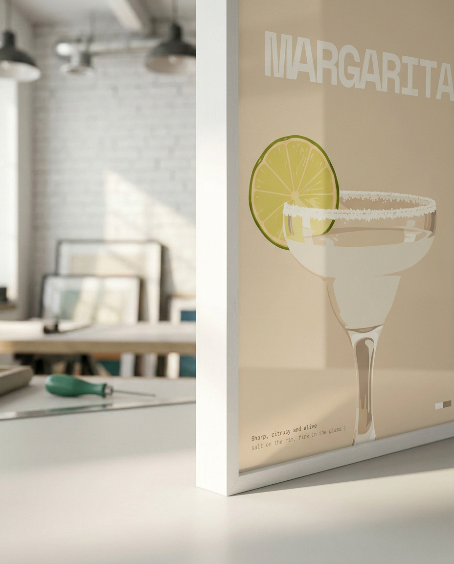 Margarita Art Print — print quality detail