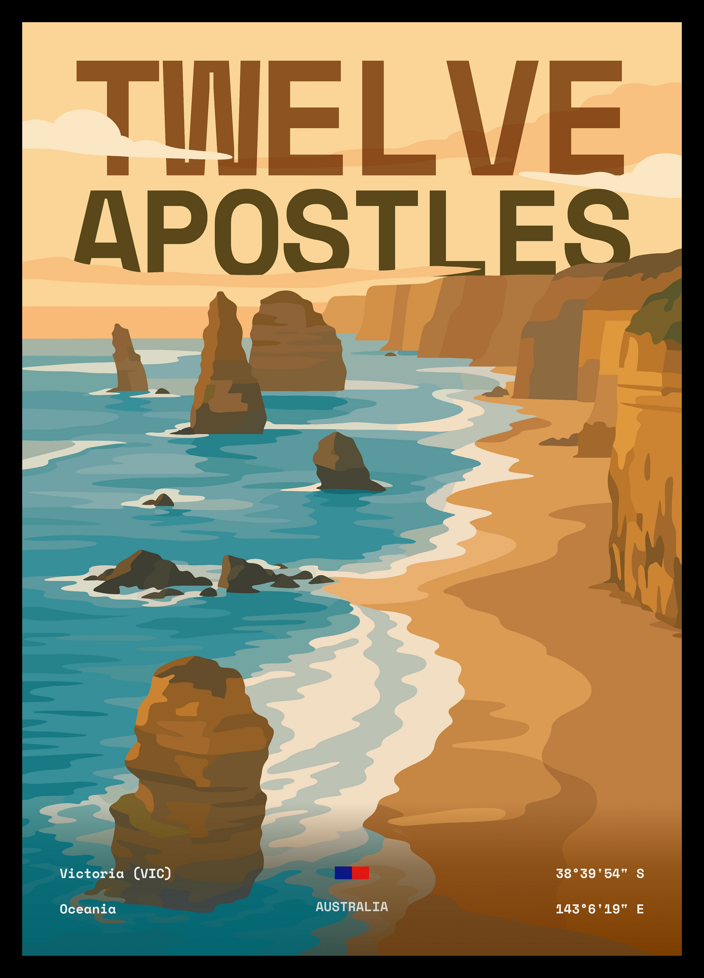 Twelve Apostles — wall preview